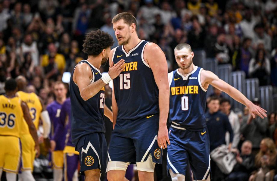 世界杯直播软件-约基奇28+12+13詹姆斯里程碑 掘金力克湖人